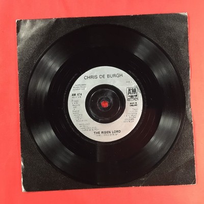 Chris De Burgh, Missing You, The Risen Lord, 7  Single Record, A&M, 1988,