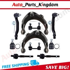 10x Front Upper Control Arm Tie Rod Sway Bar Kit for 1998-2002 Honda Accord 3.0L