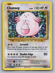 Chansey 70/108 XY Evolutions Holo Rare
