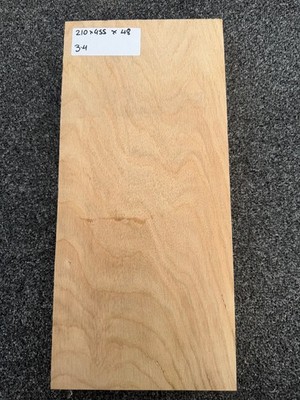 Eichenplatte Zuschnitt - 210 x 455 x 48 mm - Holz - Schnittholz