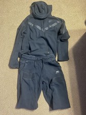 Nike Tech Fleece Hoodie  Jogger Set Black Youth Large YL Full Zip