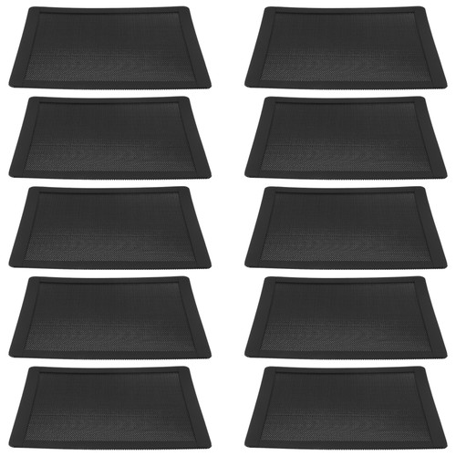 10 Pcs Staubnetz Staubbedeckung Für Computer Computerfall -Lüfterfilter - Photo 3/12