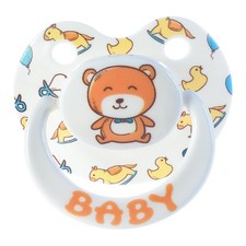 Adult Pacifier Age Regression Stuff: Cute Big Size Silicone Binky for Adults - L