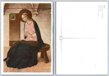 Fra Angelico Annunciate Virgin Mary Postcard Florence San Marco Museum Italy
