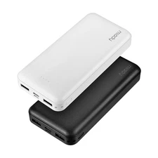 20000mAh Portable Charger 2-Pack Fast Charging Power Bank for iPhone & Android