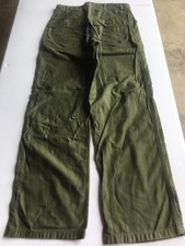 1962 Dated OG-107 Sateen Trousers Fatigue Pants Type 1 Medium