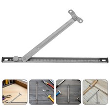 2Pcs Silver Steel Window Restrictor Locks Child Safety Adjustable Casement