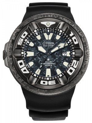 Citizen BJ8056-01E Herrenuhr Promaster Godzilla Limited Edition mit Gummiband