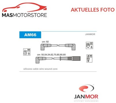 ZÜNDLEITUNGSSATZ ZÜNDKABEL JANMOR AM66 P NEU OE QUALITÄT