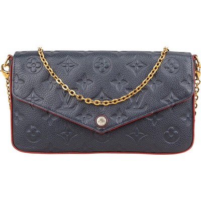 Louis Vuitton Monogram Empreinte Leather Felicie Crossbody Bag Tasche