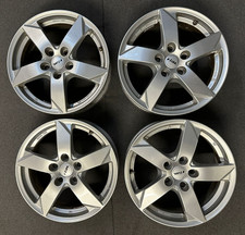 4x gebrauchte Alufelgen RIAL 6x16 ET50 5x112 KBA 52255 (E1) 124R-001497