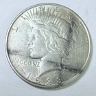 1923-D Peace Silver Dollar 90% Silver Free Shipping #10270