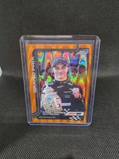 2025 Oscar Piastri Topps Chrome F1 #134 Orange RayWave Refractor /25 Hot SSP!
