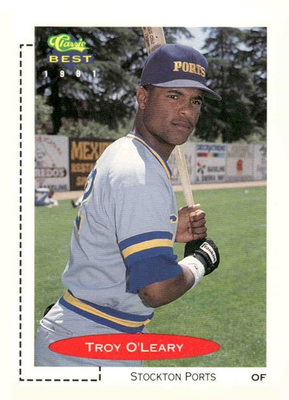 #ad #ad 1991 Classic Best #160 Troy O#x27;Leary $0.99