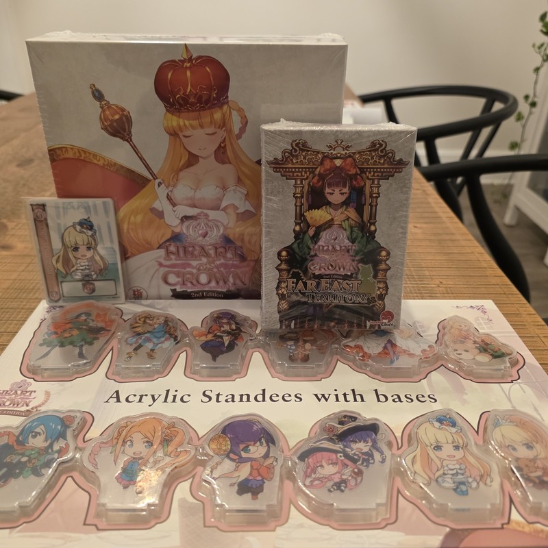 Jepinian Games Heart & Crown 2nd Edition Kickstarter Exclusive