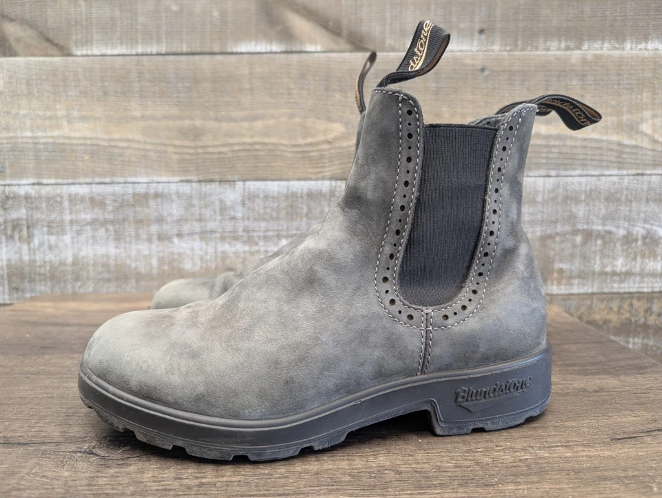 Botas negras rústicas Chelsea Blundstone 1630 AUS talla 4.5 / EE. UU. (mujer) 7.5 Foto 4 de 4