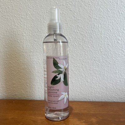 Bath & Body Works Night Blooming Jasmine Body Splash Spray Mist 8 oz Pleasures 