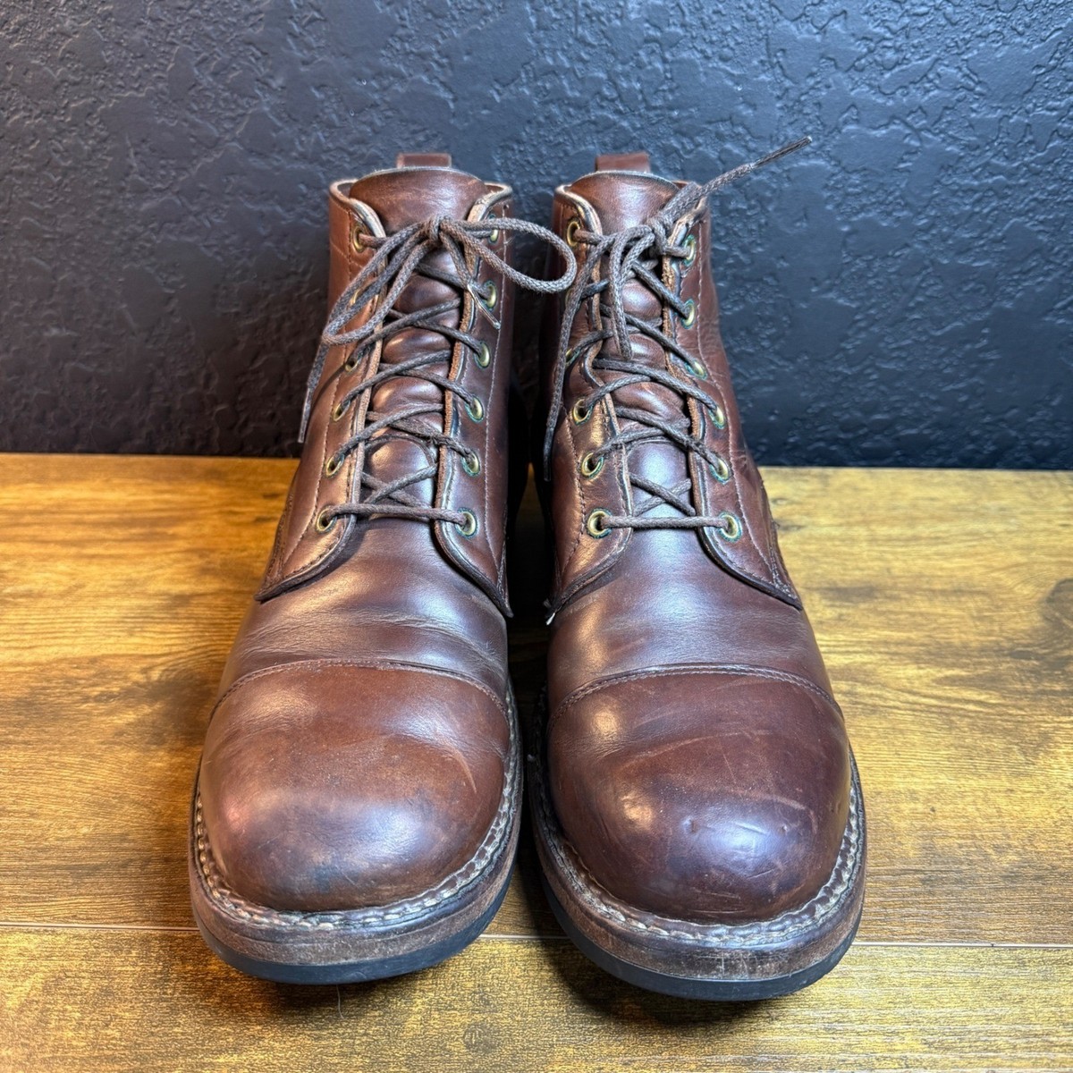 White\'s MP Service Boot 10041 Cinnamon Waxed Flesh Leather Mens 10D White main image 2