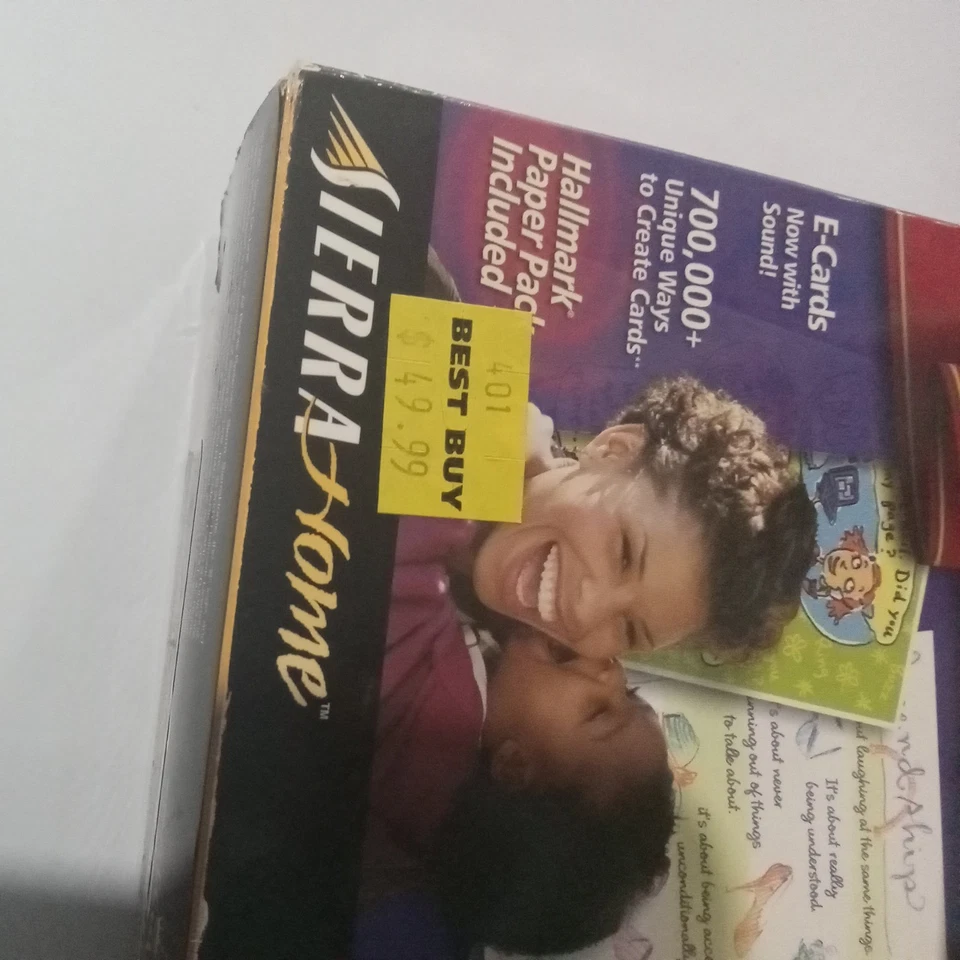 Hallmark Card Studio 3 Deluxe 2001 vintage Foto 3 de 4