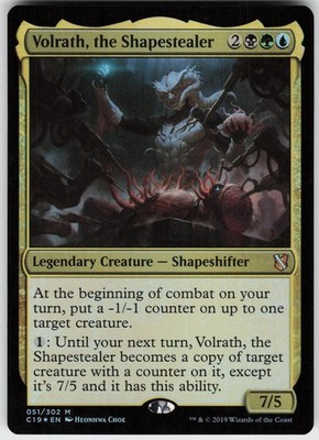 FOIL VOLRATH, THE SHAPESTEALER 51 MYTHIC NEAR MINT