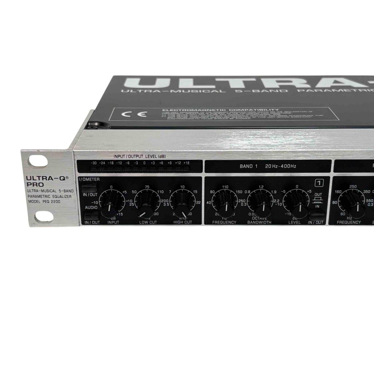 D110 ベリンガー ULTRA-Q PRO Model PEQ2200 Behringer PEQ2200 Ultra-q Pro5 Band Parametric Equalizer for