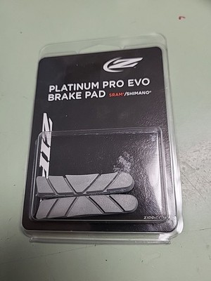 ZIPP Tangente Platninum Pro Evo 2 Brake Pads For Carbon Rims For SRAM & SHIMANO