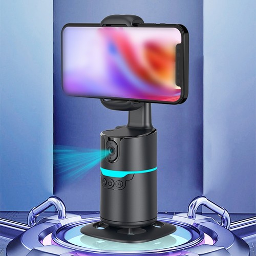 Support Smartphone avec Reconnaissance Gestuelle et Suivi Auto Visage 360 Degr�� - Photo 3 sur 24