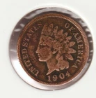 US Rare Old West 1904 Indian Head Penny Coin American Collection Shield Cent USA