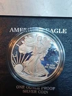 2008 w American Eagle One Ounce Silver Proof Coin w/ Original Box & COA #2 ⭐️