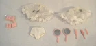 Vintage Skipper Doll Under Pretties #1900 60s Outfit Barbie Hair Rollers Mirrors