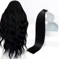 Tape in Hair Extensions Human Hair 22inch Hair Extensions Real Human Hair Tap...