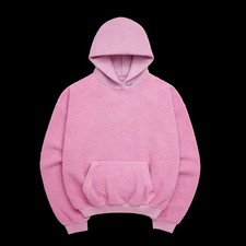 Justin Bieber SKYLRK pink powder Hoodie Reverse Size Large Brand New