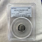 1979-S Roosevelt Dime Silver Proof PCGS PR69DCAM Type 1 San Francisco