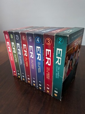 ER by Warner Bros. Complete Seasons 2-9 on DVD Box Set plus Bonus Features
