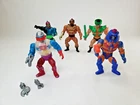 VTG Masters Of The Universe He-man Figs Jitsu Trapjaw Triclops Roboto Man-E-Face
