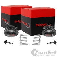 2X Metzger RADLAGER-SATZ Vorne Passend FÜR Volvo S60 S80 V70 XC70 Links+Rechts