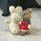 Vintage Hallmark Ornament Lot 1980 Angels Bunny Rabbits Polar Bear Turtle 1997 — photo 9