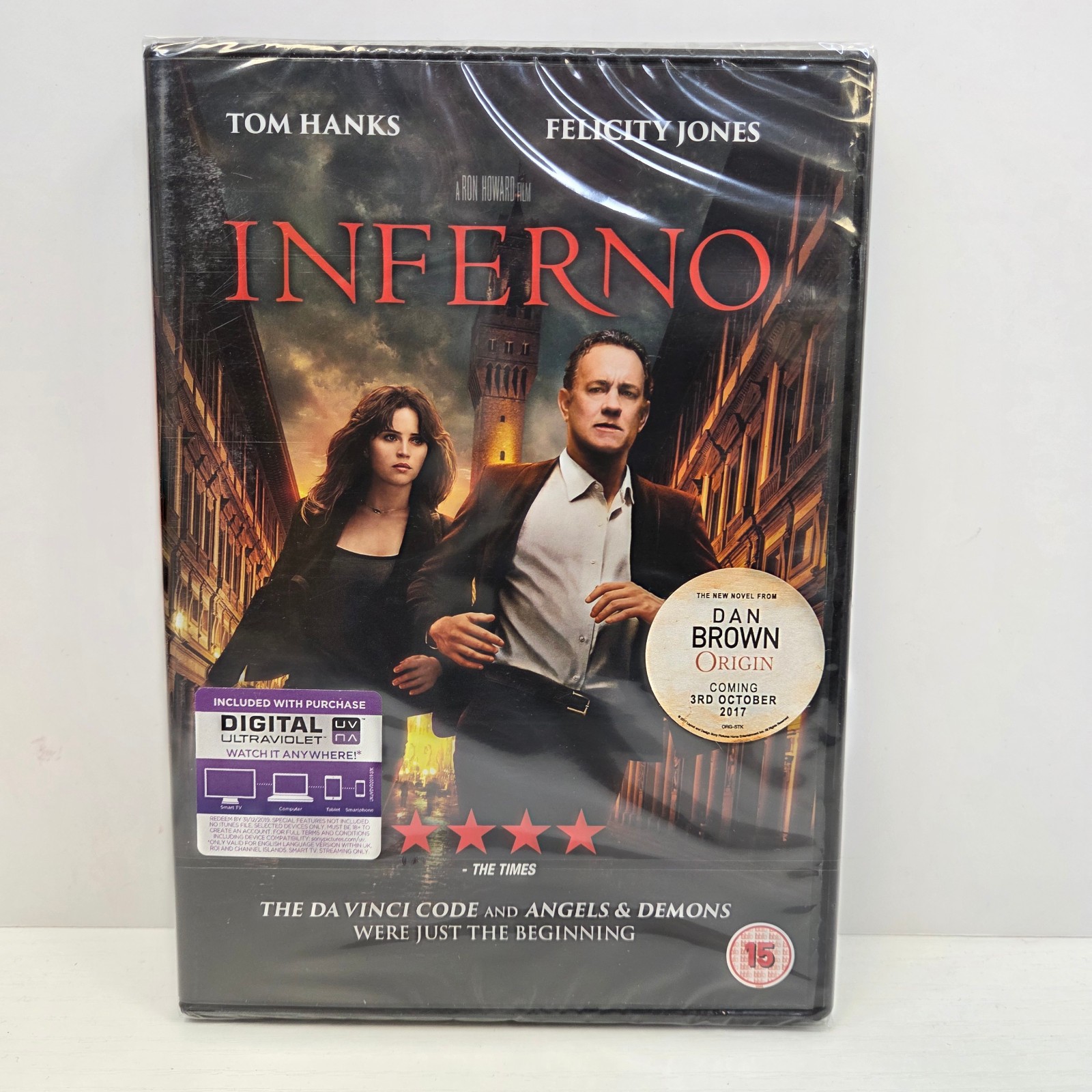 Inferno 2016 DVD New Sealed UK Region 2