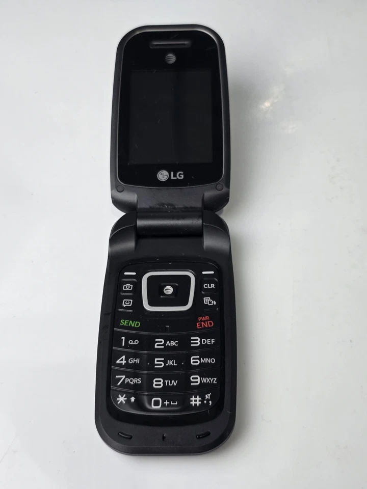 LG B470 GSM Flip Basic Phone Bluetooth AT&T Net10 H20 Straight Talk  - Image 3 of 4