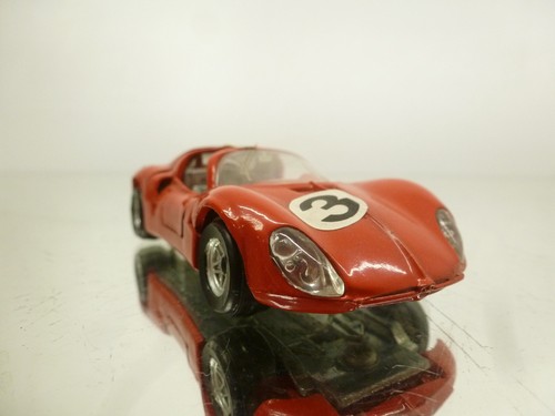 POLITOYS M11 ALFA ROMEO 33 BERLINETTA #3 - RED 1:43 - GOOD - 227 - Picture 11 of 11