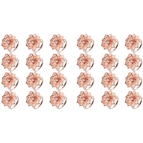 Clous De Bijoux Fleurs En Alliage Teinté Corail - Neuf Avec étiquettes - Marque Kristiana - Pour Oreilles