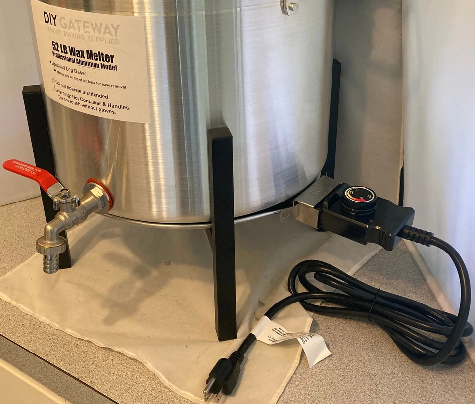 Fundidor de cera súper grande de 52 lb para hacer velas: fundidor eléctrico de cera y jabón Foto 2 de 4