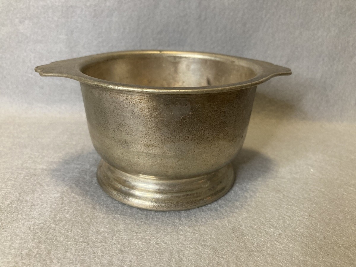 Victor S. Co Silver Soldered Double Handle Custard Soufflé