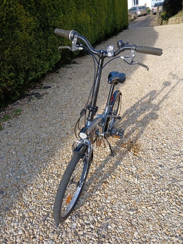 B'twin 120 adult folding bike used - Picture 6 of 7
