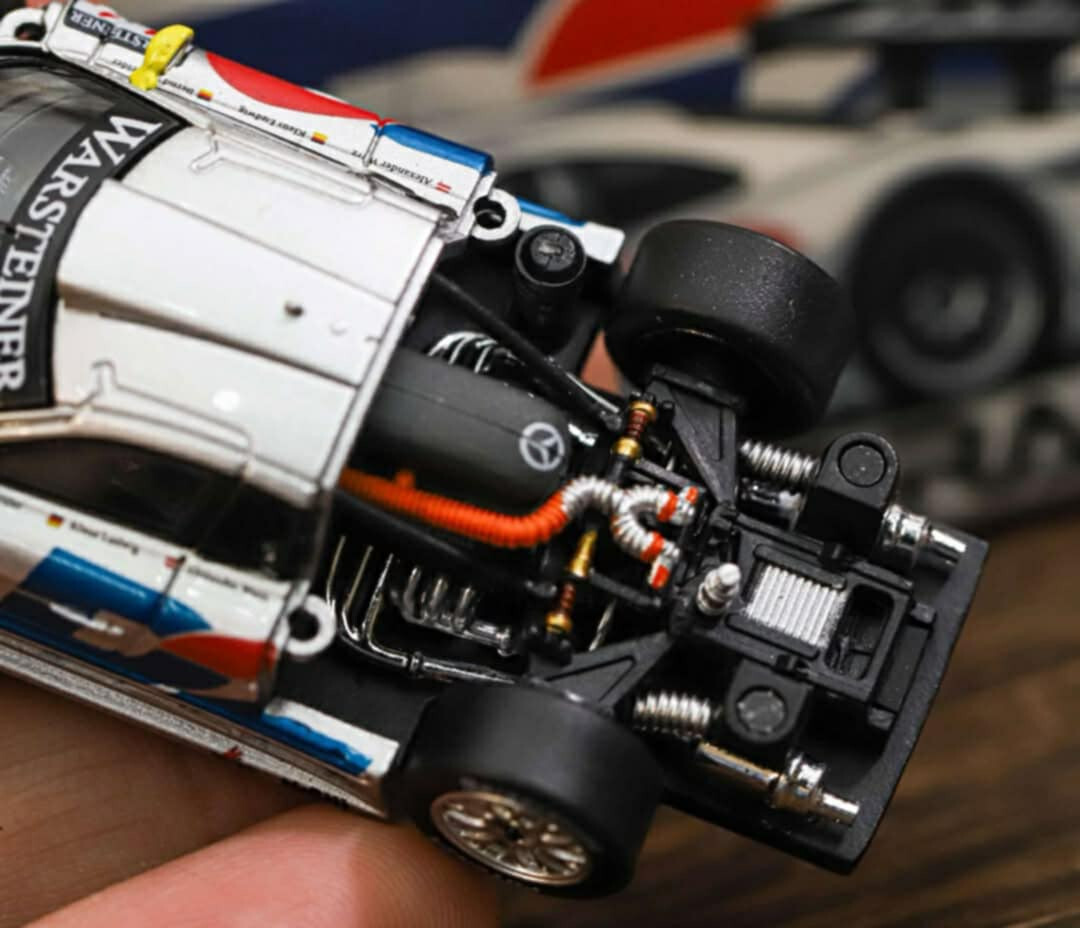 POP RACE Mercedes-Benz CLK AMG GTR -1997 FIA GT D2 PRIVAT ~ 1/64