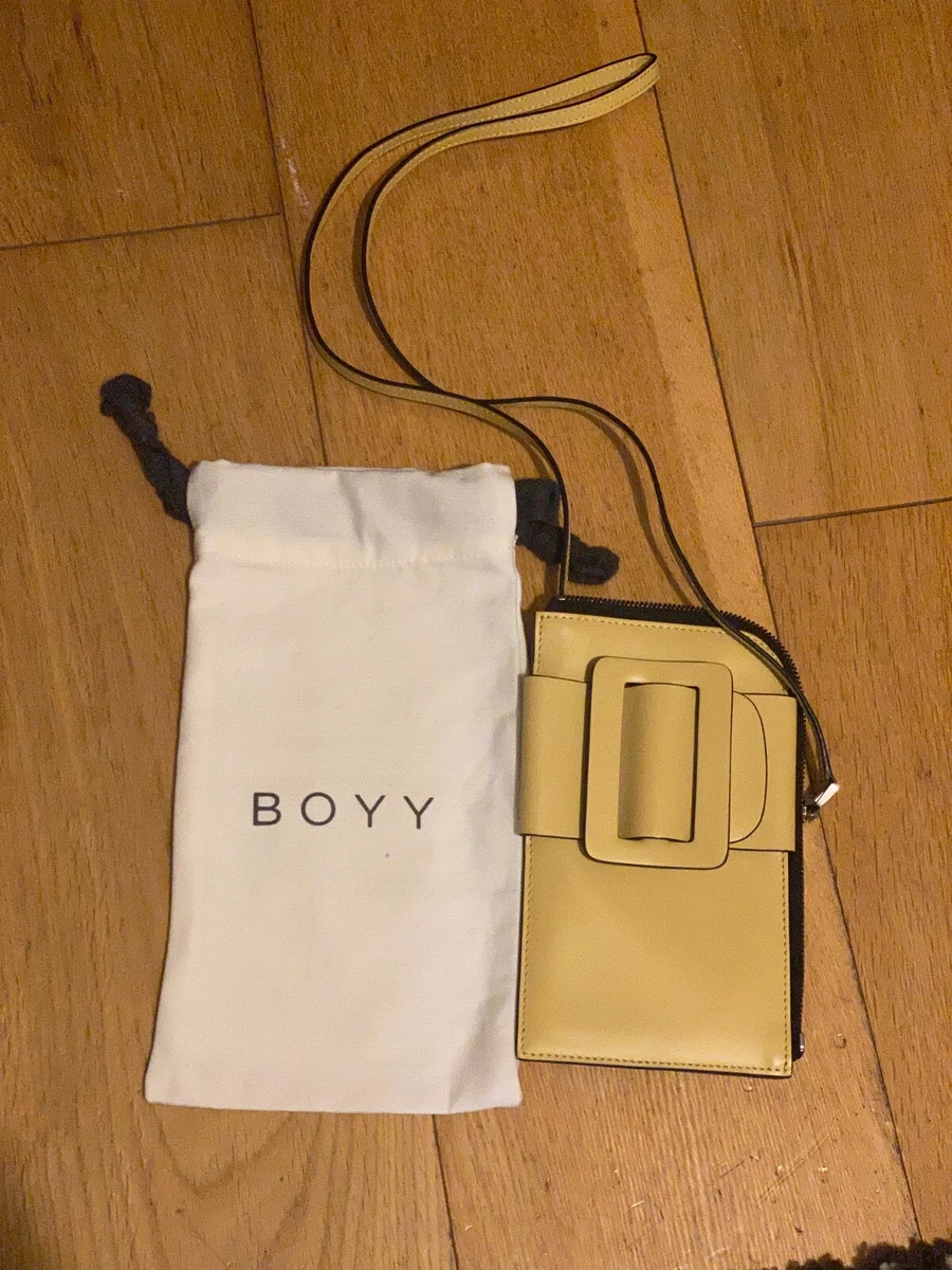 Boyy crossbody leather bag in perfect new condition with original