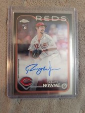 2024 Topps Chrome Randy Wynne Rookie On Card Autograph
