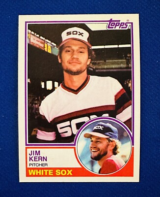 1983 TOPPS #772 JIM KERN CHICAGO WHITE SOX NM-MT orBETTER 3 TIME AS 79 RR WINNER