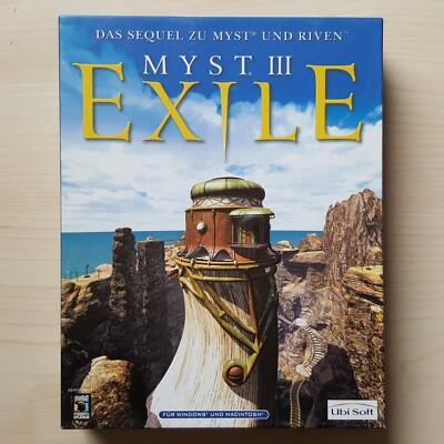 Myst III Exile in OVP Anleitung Big Box CD-Rom PC Spiel Boxed Game