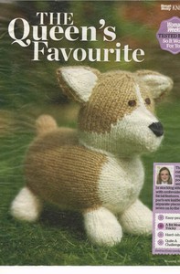 corgi knitting pattern